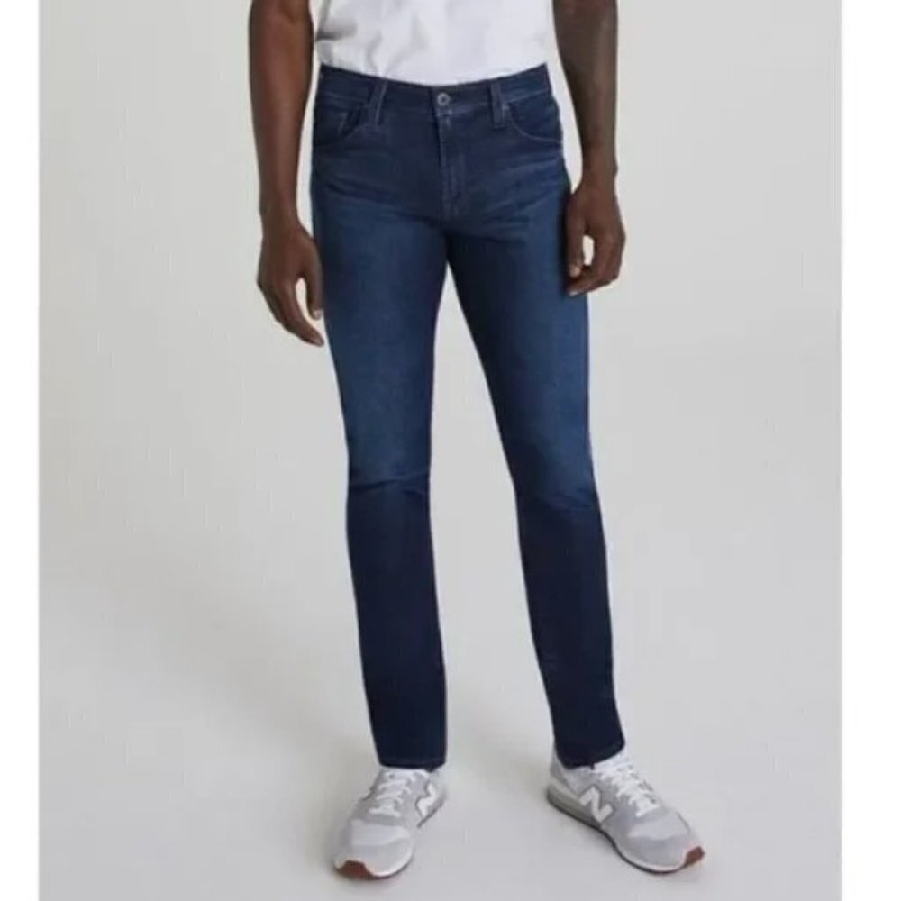 AG Adriano Goldschmied Tellis Modern Slim Dark Wash Men's Jeans 40W x 32L